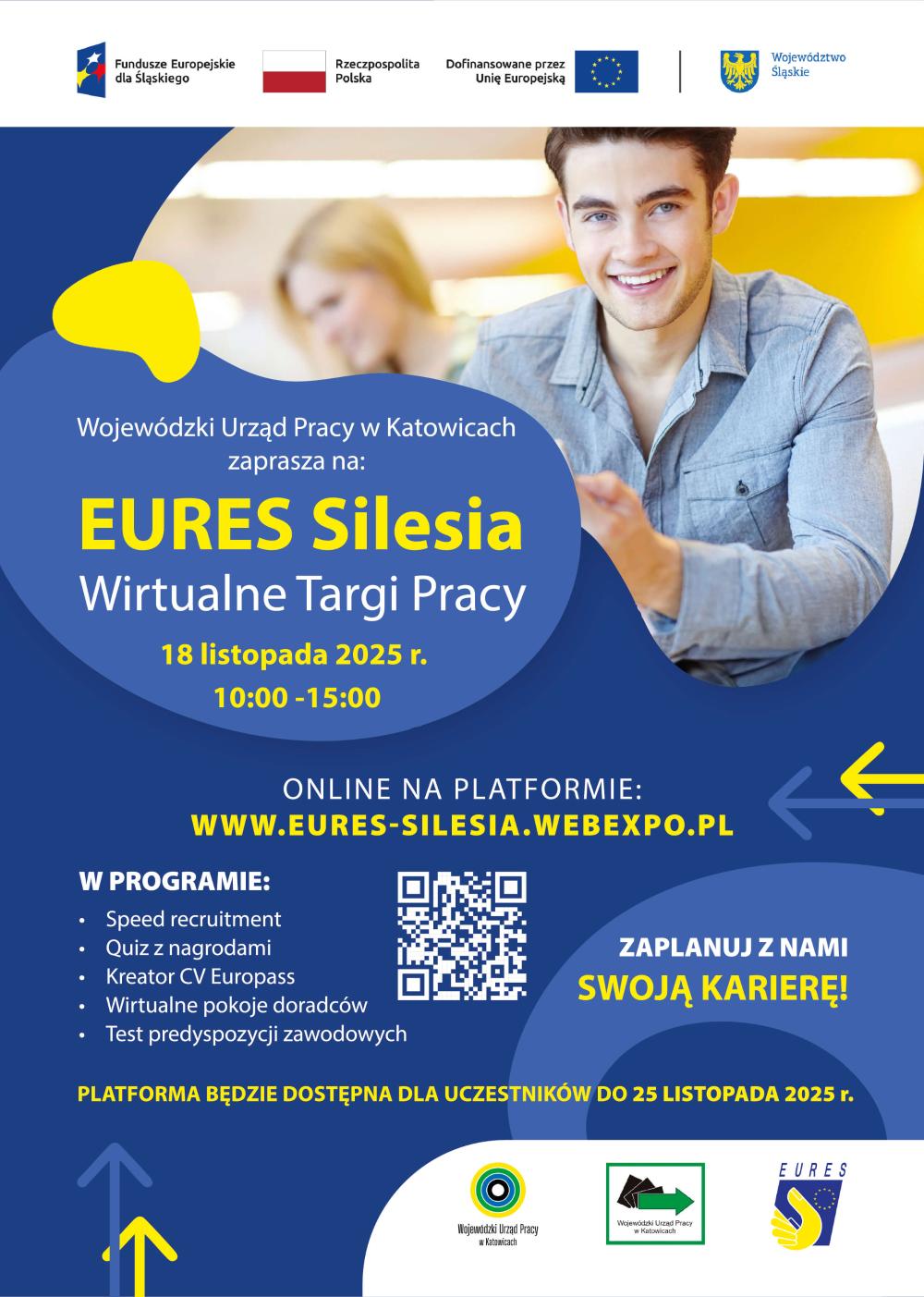 Plakat informacyjny EURES Silesia